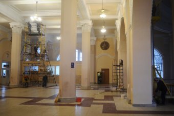 Завершаются комплексные ремонтные работы на пассажирском вокзале Одесса-Главная (фото)