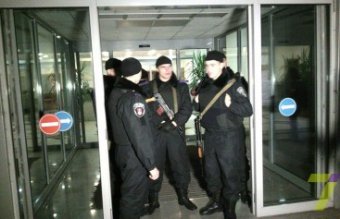 Обыск на Одесском припортовом заводе (видео)
