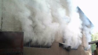 В Одессе горел цех по содержанию отходов