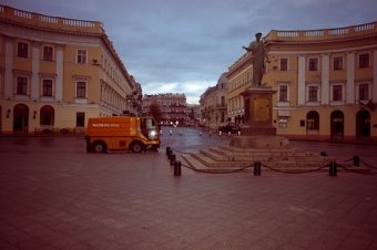 Будни Одесского КП «Городские дороги» через объектив фотокамеры (фото)