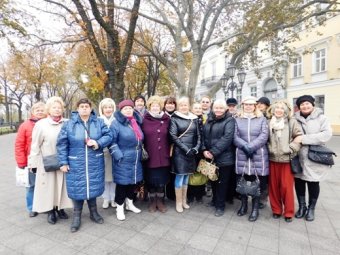 На экскурсиях по историческому центру Одессы побывали подопечные центра соцзащиты