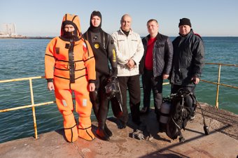 Один день из жизни одесских водолазов-спасателей