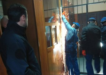 С одесской полиции сняли решетки (фото)