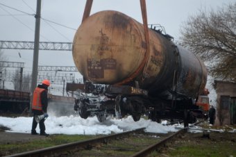 На станции Одесса-Товарная прошли учения (фото)