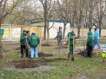В сквере Героической обороны Одессы появилась Аллея лицеистов (фото)