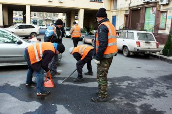 Власти Одессы отчитывается о демонтаже незаконно установленных юнипаркеров