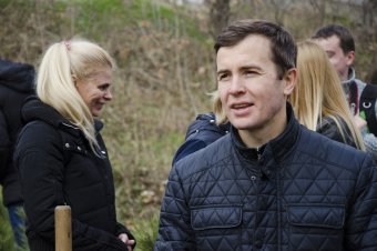 Вдоль Трассы здоровья высажены новые деревья (фото)