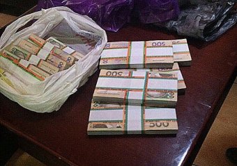 На взятке сотрудники СБУ "взяли" крупных чиновников от Минобороны (фото)