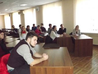 "День открытых дверей" для студентов Одесского национального университета им. И.И. Мечникова в Киевской райадминистрации (фото)