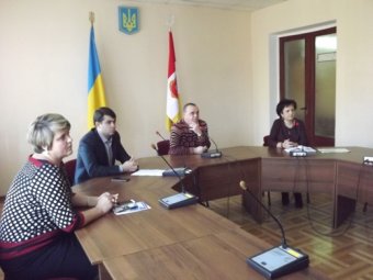 "День открытых дверей" для студентов Одесского национального университета им. И.И. Мечникова в Киевской райадминистрации (фото)