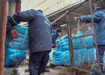 В Одессу прибыло около 14 тонн гуманитарной помощи из Латвии (фото)