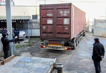 В Одессу прибыло около 14 тонн гуманитарной помощи из Латвии (фото)