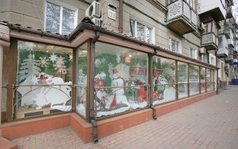 Одесские предприниматели посоревнуются за самую красивую новогоднюю витрину (фото)