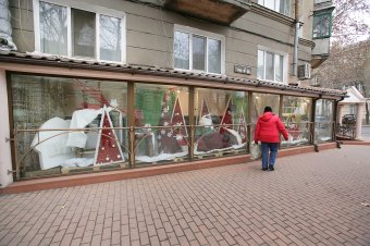 Одесские предприниматели посоревнуются за самую красивую новогоднюю витрину (фото)