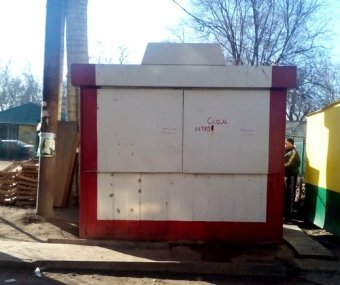 В Одессе демонтированы еще два незаконных торговых объекта (фото)
