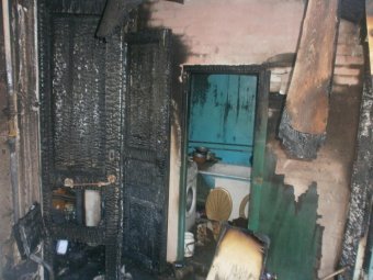 В Ильичевске во время пожара пострадали три человека (фото)