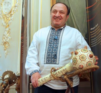 Одесситам представили булаву, как произведение искусства (фото)