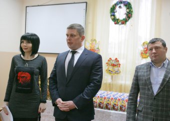 Воспитанники Одесской школы-интерната №7 получили «николайчики» от руководства ГФС (фото)