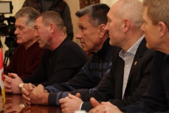Мэр Одессы наградил спортсменов - призеров Европейских игр мастеров (фото)