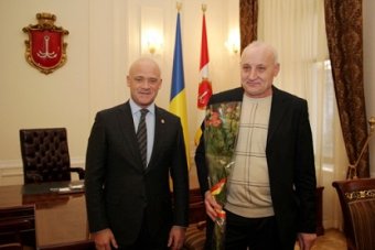 Мэр Одессы наградил спортсменов - призеров Европейских игр мастеров (фото)