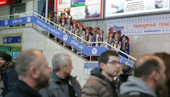 В Международном аэропорту Одесса открыли Новогоднюю почту и отметили День Святого Николая (фото)