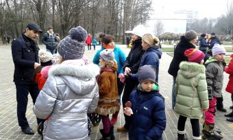 В парке Горького - праздник народного творчества (фото)