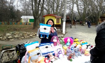 В парке Горького - праздник народного творчества (фото)