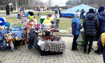 В парке Горького - праздник народного творчества (фото)