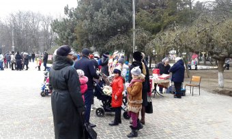 В парке Горького - праздник народного творчества (фото)