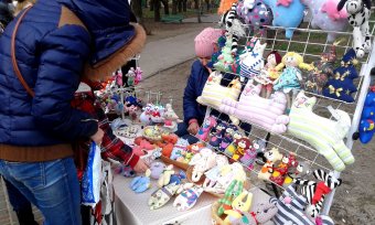В парке Горького - праздник народного творчества (фото)