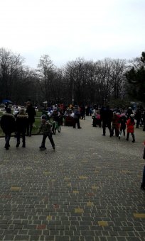 В парке Горького - праздник народного творчества (фото)