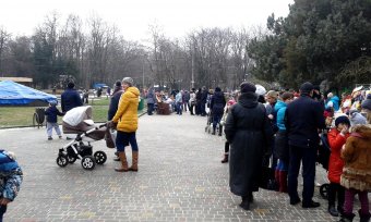 В парке Горького - праздник народного творчества (фото)