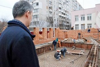 В Одессе продолжается строительство бассейна в Центре реабилитации (фото)