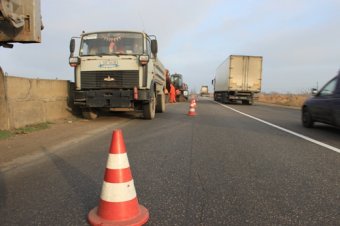 Очередная проверка выполнения противоаварийных работ на дамбе Хаджибейского лимана