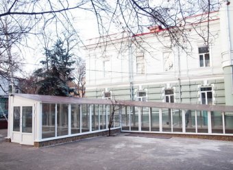 Горбольница №5 сейчас капитально ремонтируется (фото)
