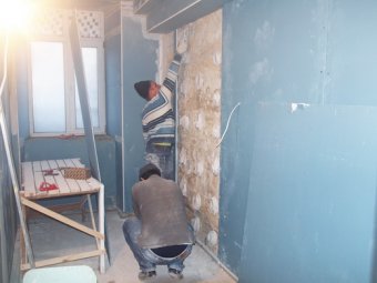 Горбольница №5 сейчас капитально ремонтируется (фото)