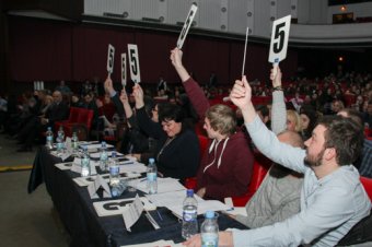 В Одессе прошел первый тур Чемпионата школьных команд КВН на «Кубок мэра» (фото)