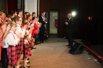 В Одессе прошел первый тур Чемпионата школьных команд КВН на «Кубок мэра» (фото)