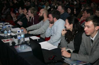 В Одессе прошел первый тур Чемпионата школьных команд КВН на «Кубок мэра» (фото)