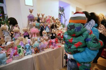 В одесской Кирхе проходит рождественская ярмарка (фото)