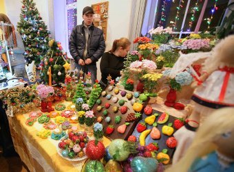 В одесской Кирхе проходит рождественская ярмарка (фото)