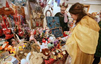 В одесской Кирхе проходит рождественская ярмарка (фото)