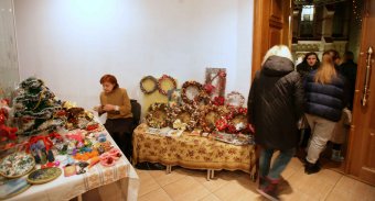 В одесской Кирхе проходит рождественская ярмарка (фото)