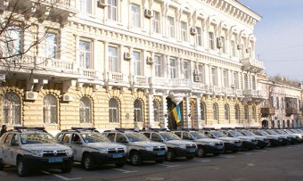 Одесские полицейские получили 19 автомобилей «Рено Дастер»
