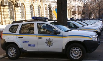 Одесские полицейские получили 19 автомобилей «Рено Дастер»