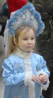 На одесском Почтамте состоялся  новогодний праздник, в котором принял участие  Украинский  Дед Мороз (фото)