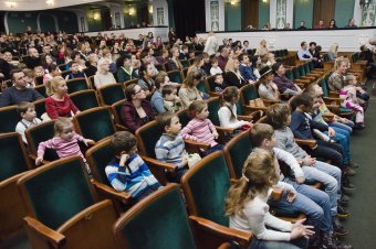 Одесские школьники выступили на большой сцене