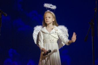 Одесские школьники выступили на большой сцене