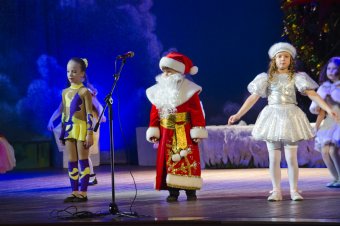 Одесские школьники выступили на большой сцене
