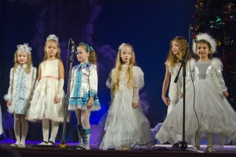 Одесские школьники выступили на большой сцене